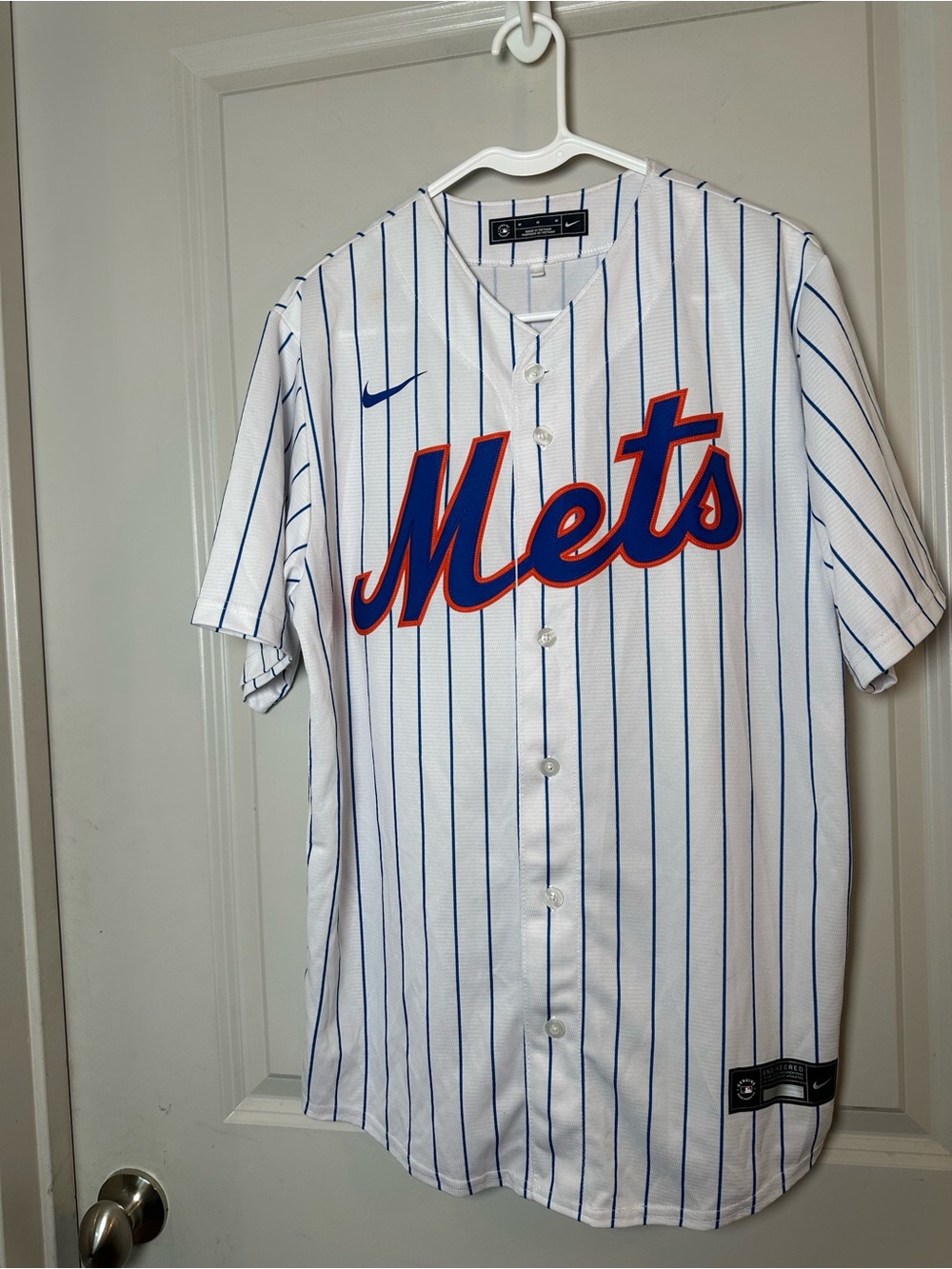 NIKE Authentic Max SCHERZER On Field New York Mets Baseball Jersey, Medium